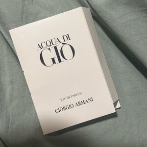 4/$15 Giorgio Armani acqua di gio sample
